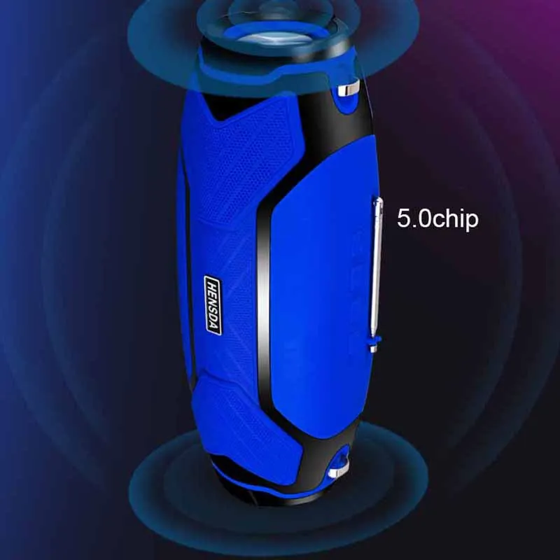 Портативная Bluetooth-колонка мощный сабвуфер радио FM-радио Беспроводная