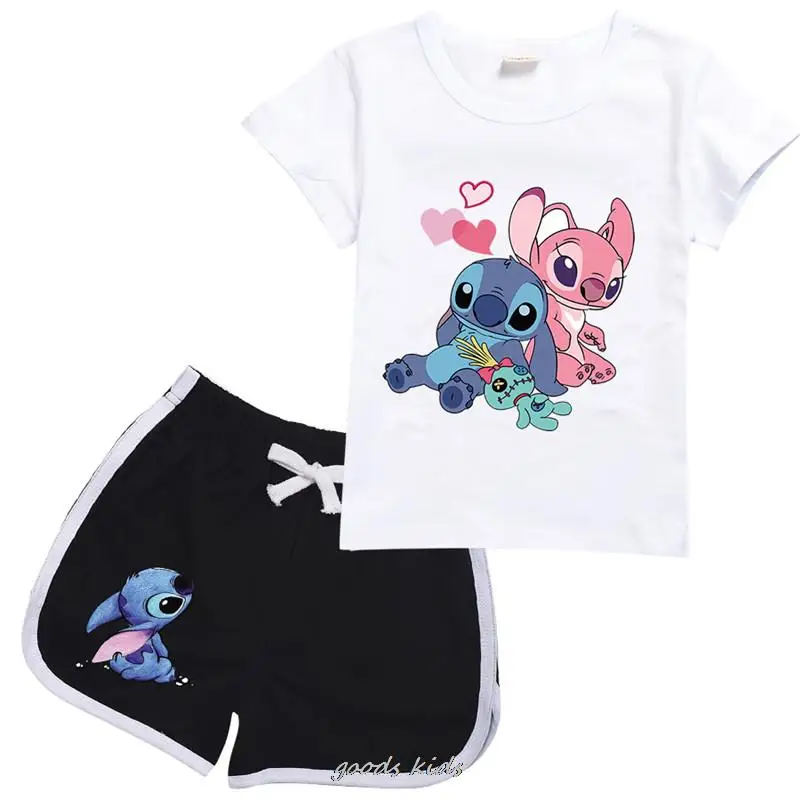 Спортивный костюм для мальчиков-подростков из футболки и шортов |