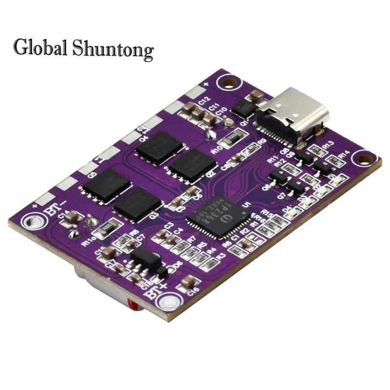 Двунаправленный модуль быстрой зарядки IP2368 PD 100 Вт с интерфейсом USB Type-c