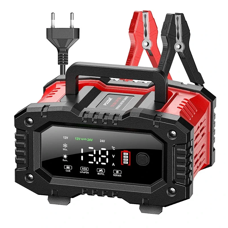 FOXSUR 20A ручное выводное устройство 300 Вт 12 В 24 высокой мощности портативное