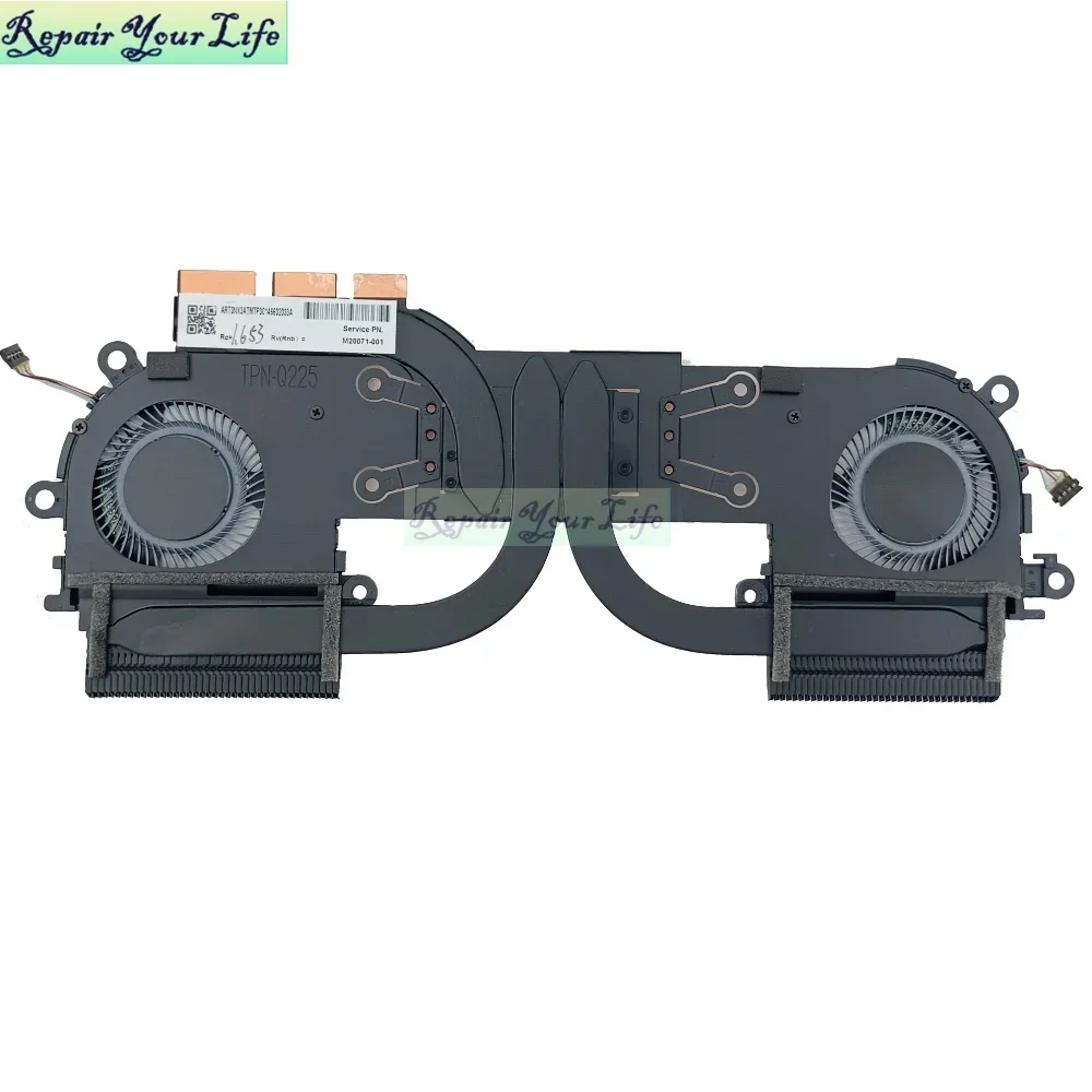 Вентилятор охлаждения процессора для HP Spectre 13-AW Aw2042TU Aw0081nr Aw0013dx