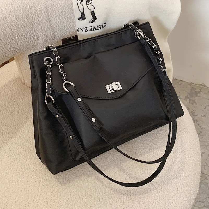 

CFUN YA Waterproof Oxford Tote Bag For Women Top Handle Bag Large Capacity Ladies One Shoulder Bags Summer Travel Female Handbag