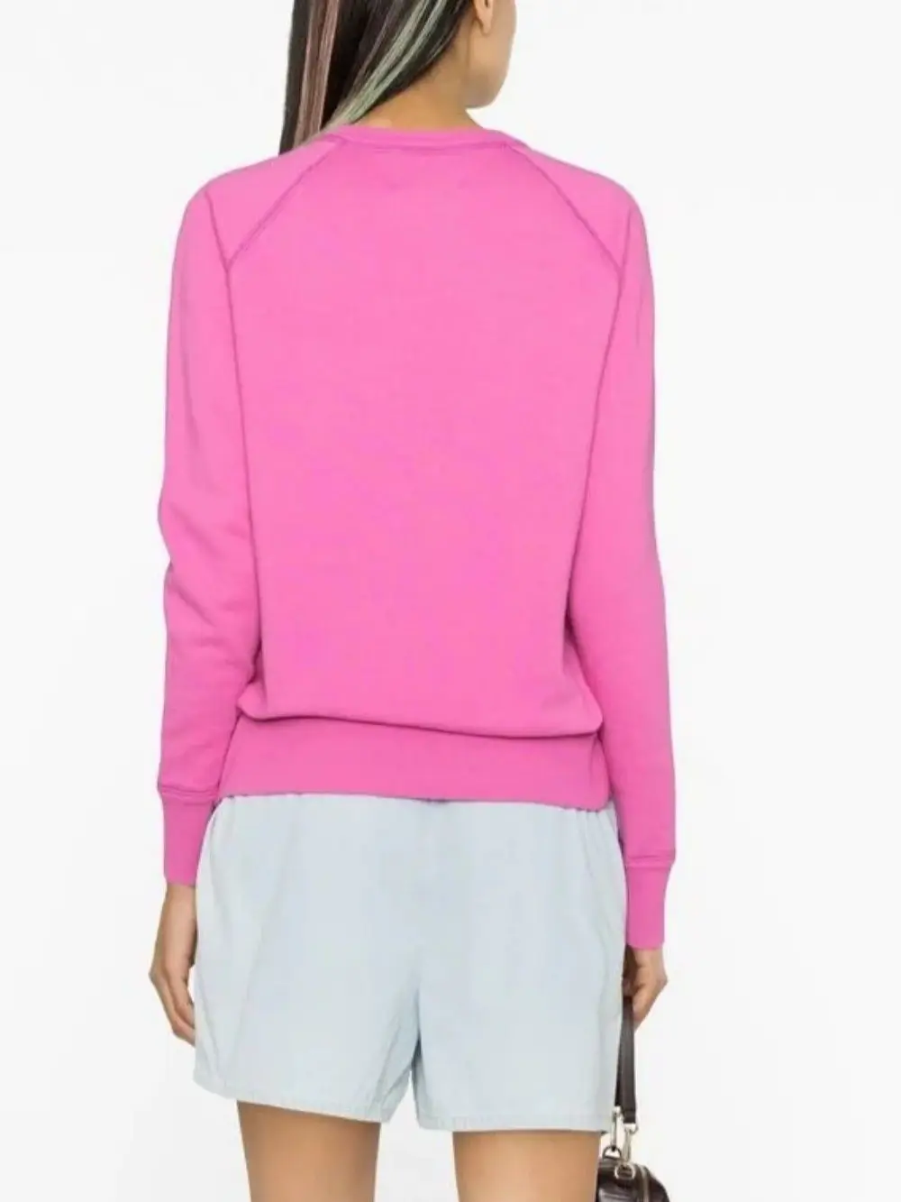 

Women Letter Pattern Printed Sweatshirt 2023 Early Spring All-Match Loose French Ladies Long Sleeve O-Neck Pullover Tops