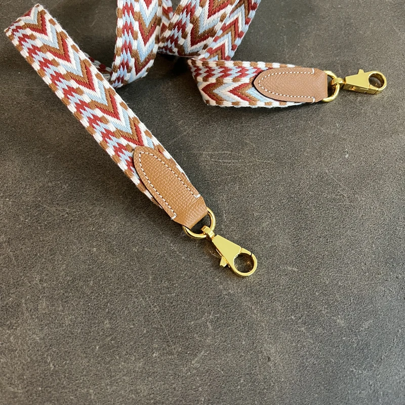 1-inch Wide Latest Canvas Belt Shoulder Strap Is Applicable To Kelly Bag Picotin Bag Shoulder Strap Accessories Steel Buckle