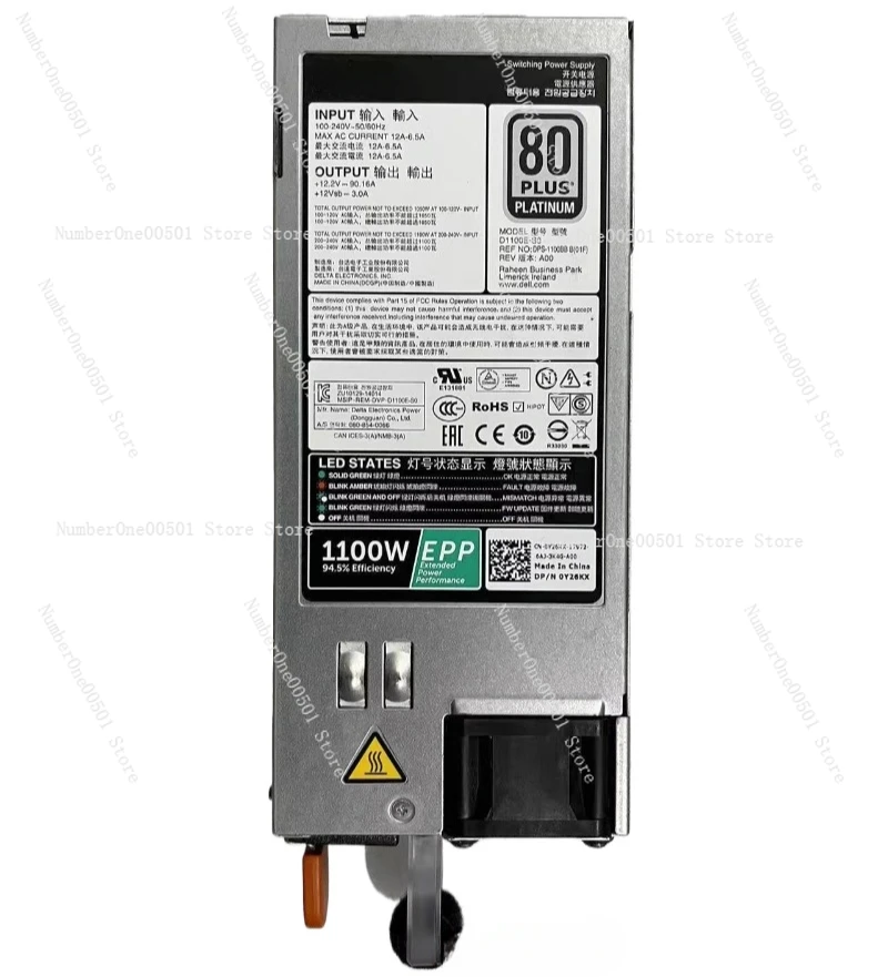 R730 R630 R740 XD 750 Вт блок питания G6w6k V1yj6 5rhvv pjdnd 953mx