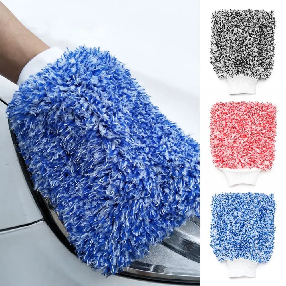 

Новинка, супервпитывающее средство для мытья автомобильных полотенец, губчатая перчатка для мытья автомобиля из микрофибры