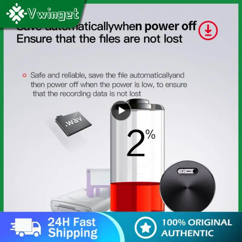 Usb Interface 2.0 Dictation Recorder Portable Digital Recorder One Key Recording