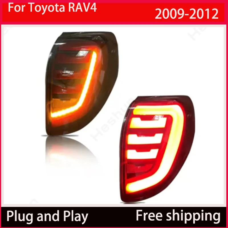 Задние фонари для Toyota RAV4 Rav-4 2009 2010 2011 2012 задний фонарь стоп-сигнал боковой