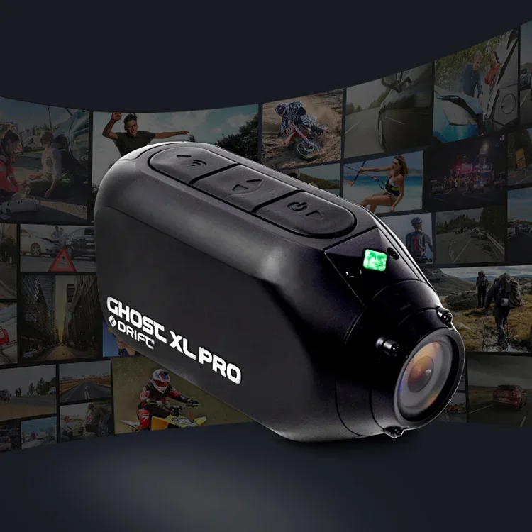 Ghost XL Pro Самый продаваемый мотоциклетный велосипедный шлем Спортивное действие Wi-Fi 4K Водонепроницаемая фотография Видео и аудио (art.: 3920cc63ac366) - 3920cc63ac366
