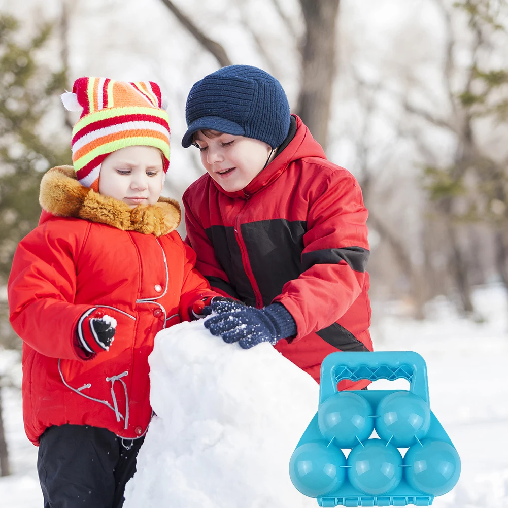 Круглый зажим для снежника детская пластиковая форма зимнего песка инструмент