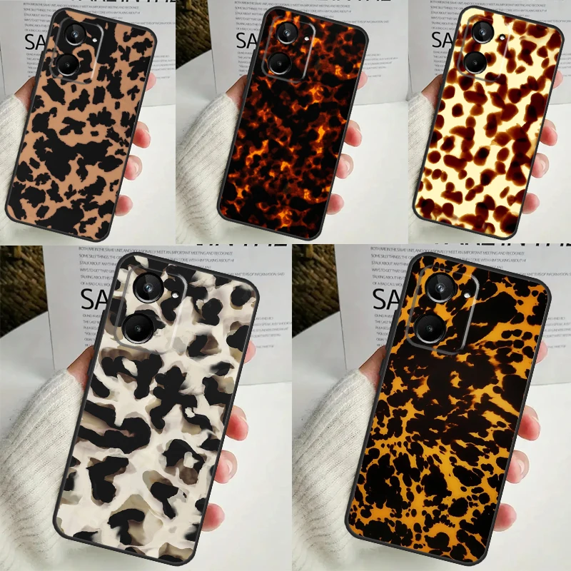 Черепаховый рисунок рандомный для Realme 9 10 11 12 Pro Plus GT5 GT Neo5 C21Y C25s C30 C31 C33 C35 C51 C53 C55 C67