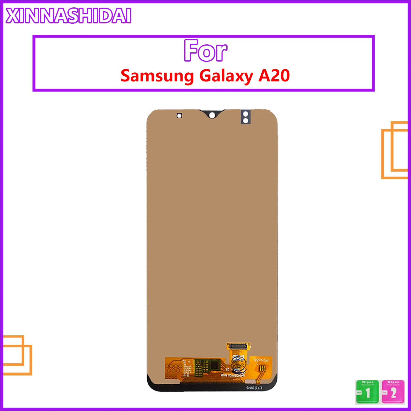 

100% Test For Samsung A20 A205 SM-A205F A205FN LCD Display Touch Screen Digitizer Assembly For Samsung A205S Digitizer Assembly
