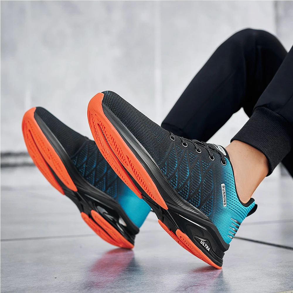 SALUDAS Sneakers Men Trail Running Shoes Outdoor Non-slip Hiking Shoes Women Sneakers Big Size Men Tennis Sneakers Male