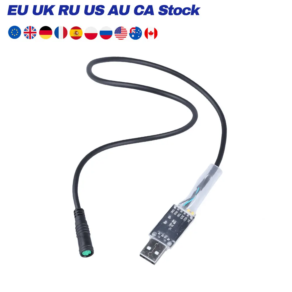 USB-кабель для программирования двигателя Bafang Mid Drive BBS01 BBS02 BBS01B BBS02B BBSHD 8fun | Спорт и