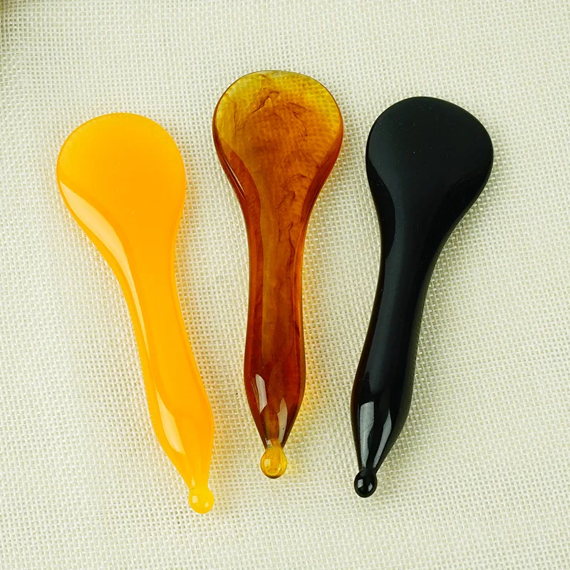 Натуральный пчелиный воск-карандаш Гуа Ша для массажа лица акупунктурная