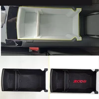 car accessories car organizer box for peugeot 2008 2008 ii 2020 2021 central armrest storage container holder tray interior acce