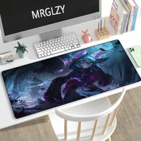 Anime League Legends Large Mouse Pad Akshan Vex XXL Keyboard Mousepads 40 90CM Rubber Gaming Desk Mat for Laptop Gamer Pad