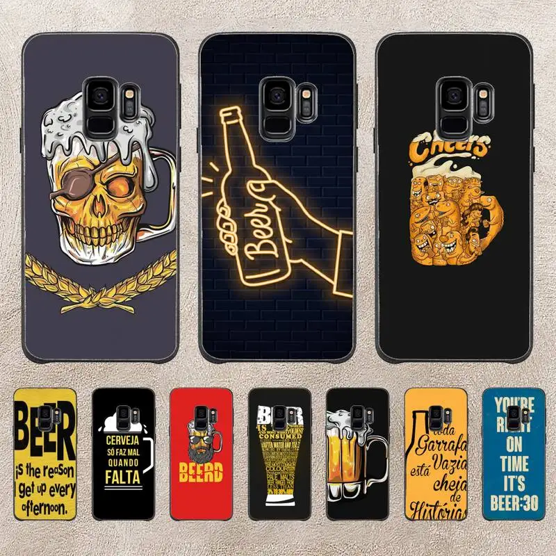 

Beer Alcohol Vodka Phone Case For Samsung Galaxy S6 S7 Edge Plus S9 S20Plus S20ULTRA S10lite S225G S10 Note20ultra Case