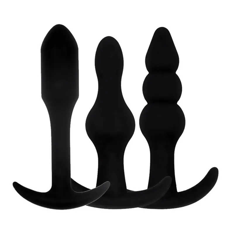 Силиконовая Анальная пробка 100% 5 стилей Анальный расширитель фаллоимитатор