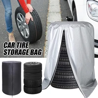 car tire cover spare tire storage bag sunscreen waterproof and dustproof 210d polyester large capacity outdoor car cover