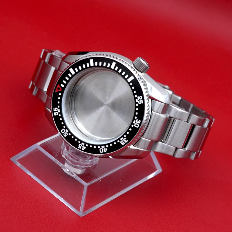 Сменный Чехол для часов Mod Seiko SPB185 SPB187, подходит для NH35 NH36 7S26, чехол с сапфировым стеклом и ремешком 20 мм SPB185