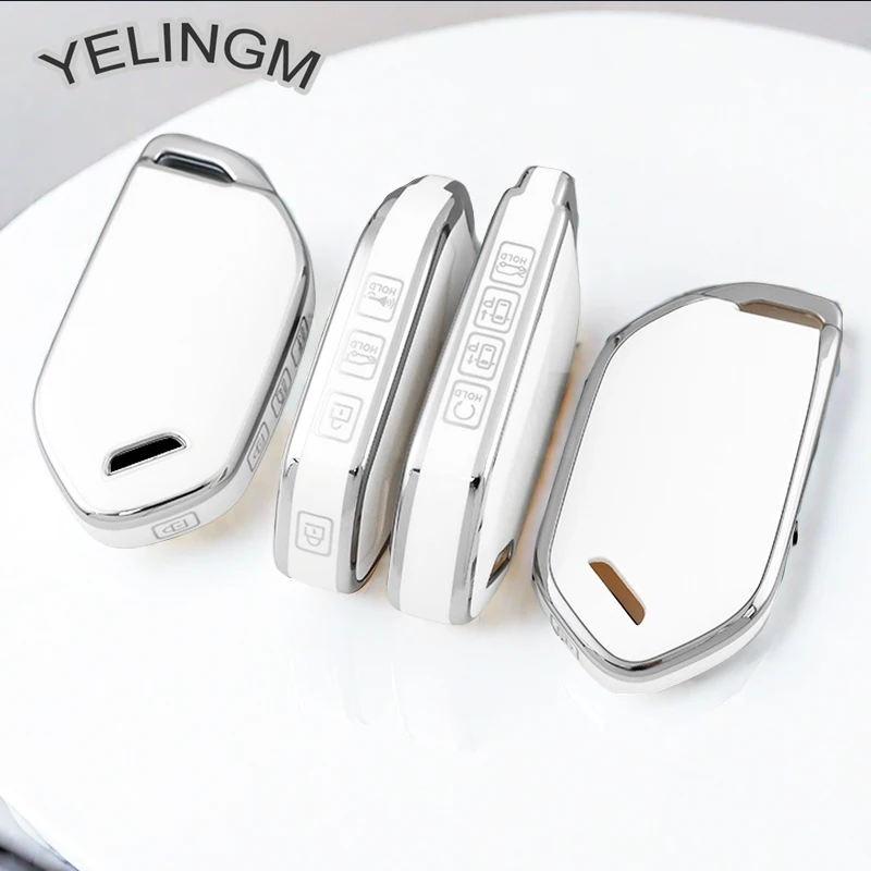 Новый ТПУ 5/6/7/8 Botton брелок для автомобильного ключа чехол Чехол Kia 2024 Picanto EV9 Sorento MQ4