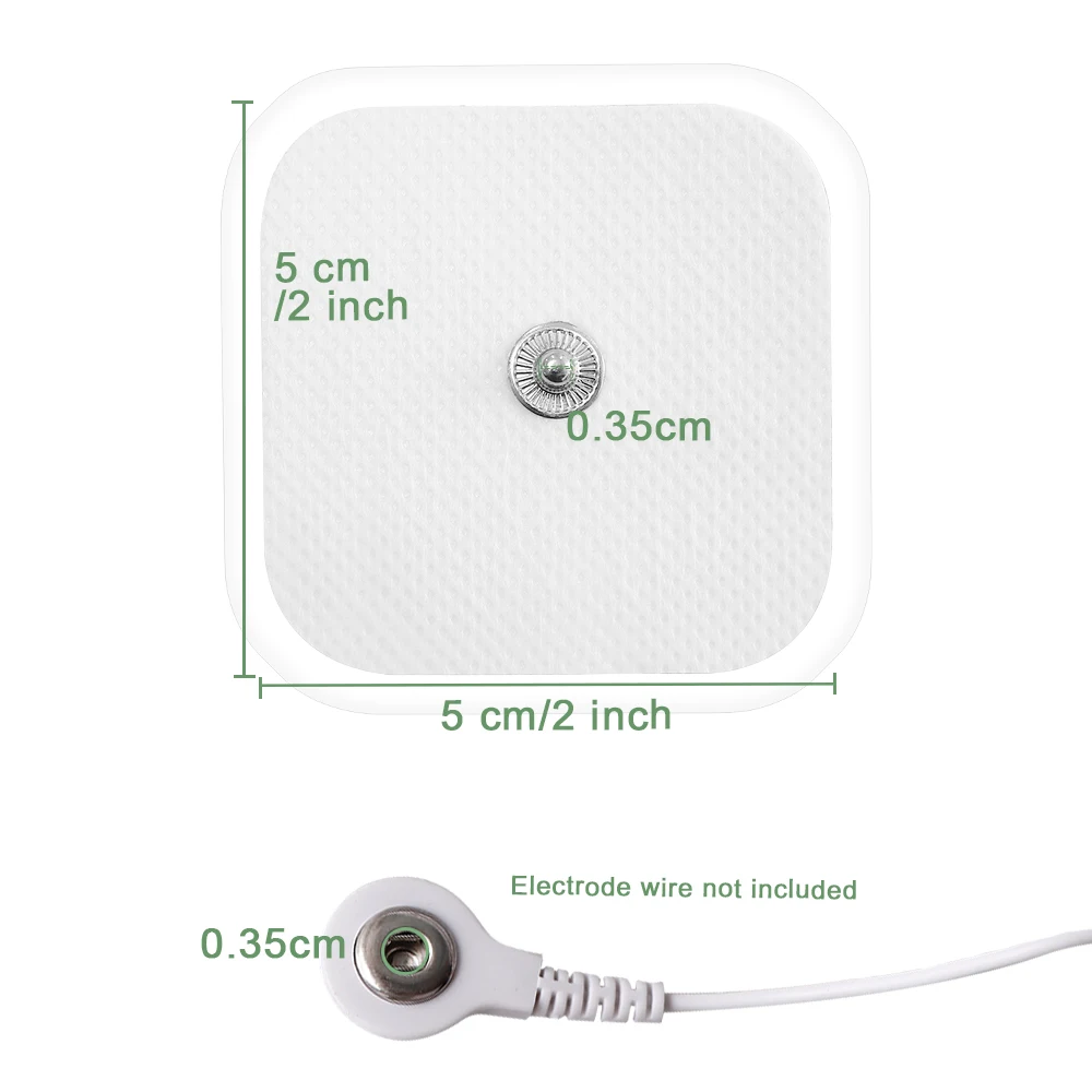 Многоразовые электродные прокладки 5 х5 см 10/20 шт.