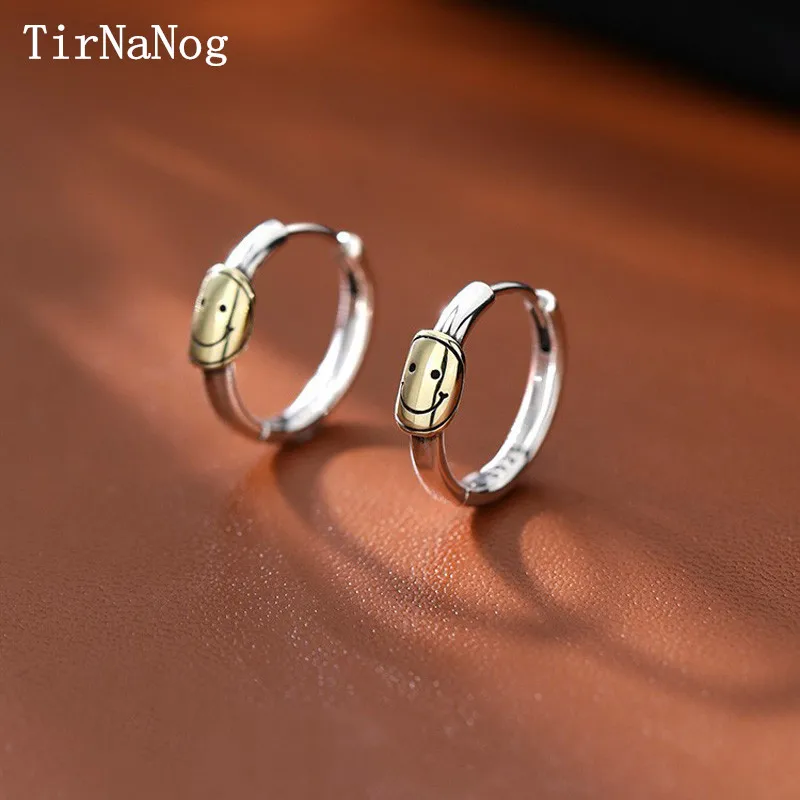 

2023 New South Korea Contracted Lovely Smiling Face Earrings Restoring Ancient Ways Women Jewelry Party Present