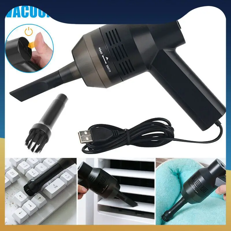 

Портативный мини-компьютер, пылесос, USB клавиатура, щетка, чистящий набор для детской пыли, инструмент для уборки дома