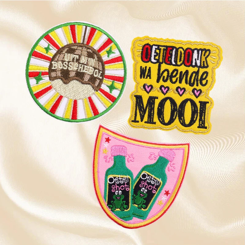 2024 Лидер продаж набор Oeteldonk карнавальная эмблема вышитая нашивка на одежде