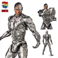 in stock original mafex 063 cyborg justice league anime action figures collection pvc model gift toys