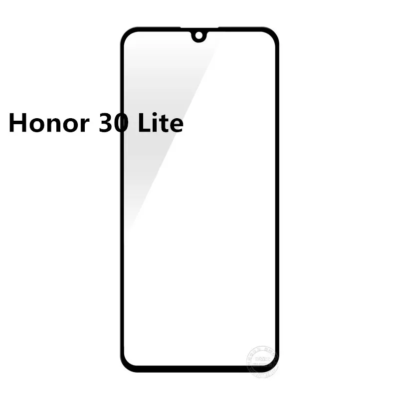 Переднее стекло объектива для Huawei Honor 10 Lite 20 Pro 30 30i 30S вид Передняя панель