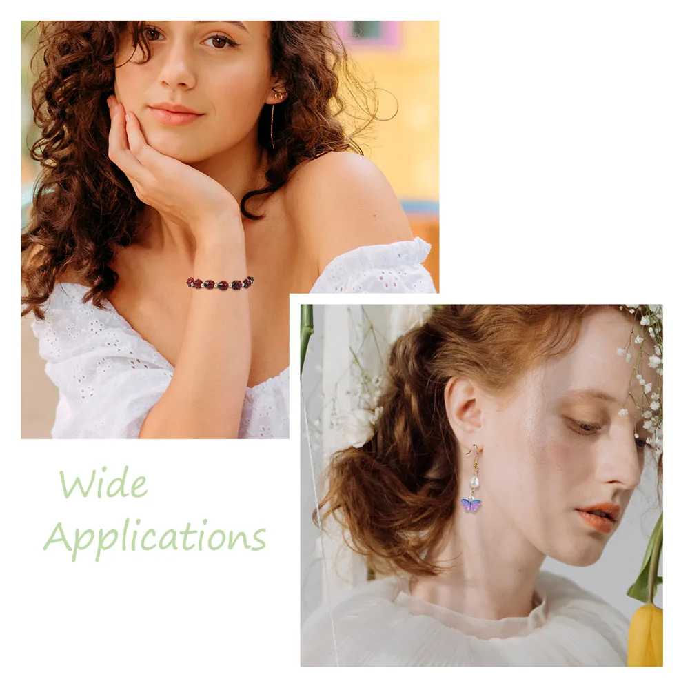 Стеклянная бусина для браслета божьей коровки бабочки