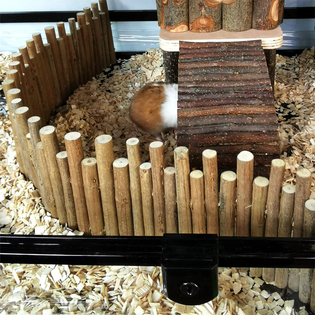 

Hamster Wooden Fence Easy To Care Safe And Chewable Made With Wood Hamster Wooden Fences Hamster Toy Fence type 60cm