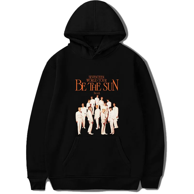 

SEVENTEEN WORLD TOUR Hoodies BE THE SUN Hoodie Sweatshirts FACE THE SUN Sweatshirts