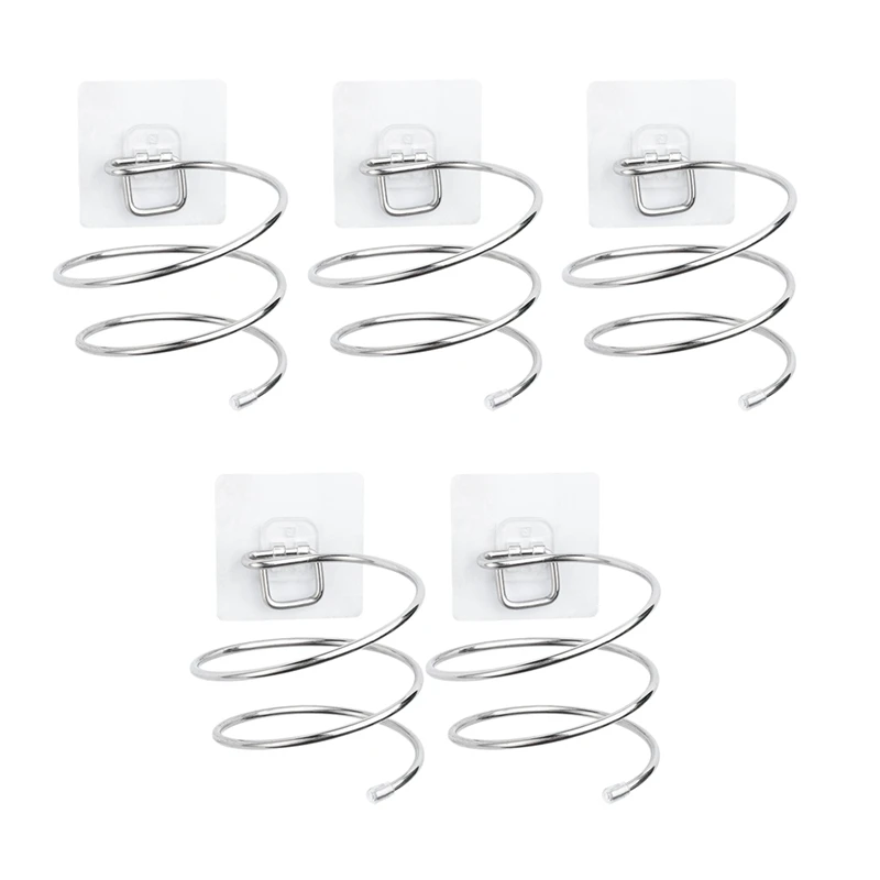 

Stainless Steel Punch-Free Hair Dryer Rack Home Bathroom Hair Dryer Hanger Bathroom Rack