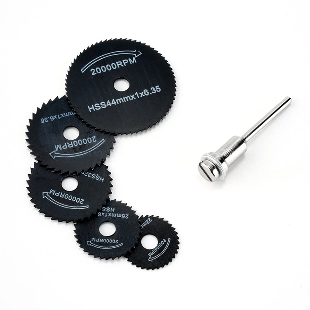 

Циркулярные диски для деревообработки и металла, набор из 6 штук