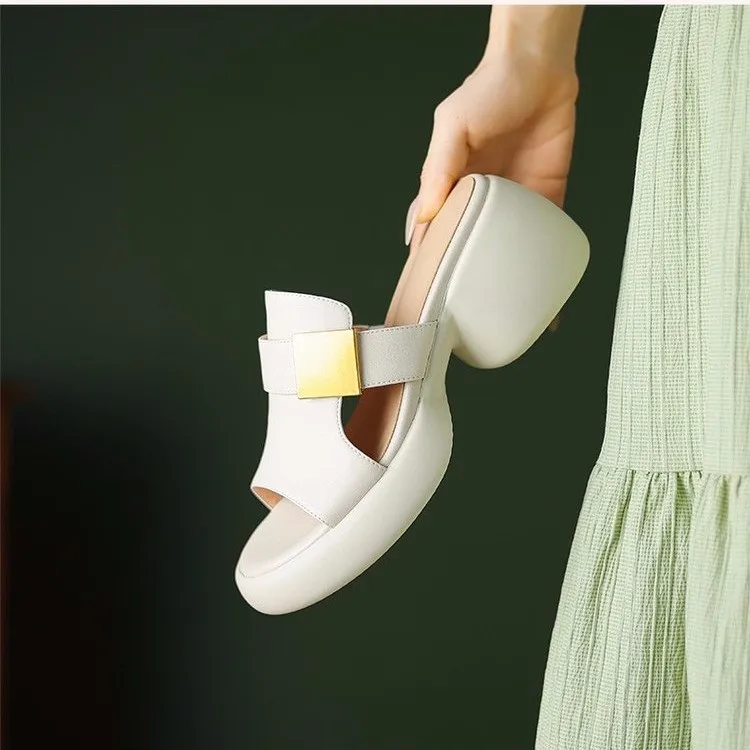 Сандалии женские с открытым носком Повседневные Дышащие пляжные туфли на