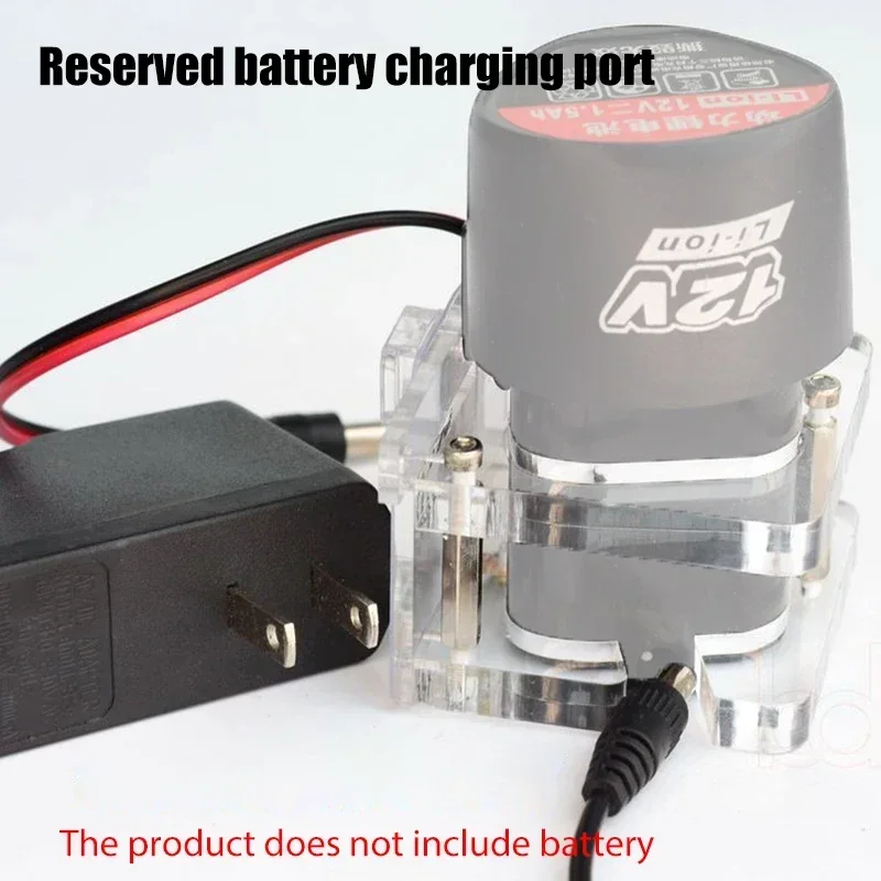 Акриловый держатель аккумулятора для самостоятельной сборки переходник