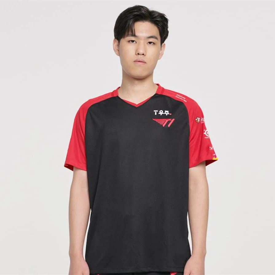 2022 T1 Official Jersey FAKER Jersey Fan T-Shirt LOL League Esports LCK Uniform F1 Shirt Supporter Tee CSGO DOTA2 Clothes