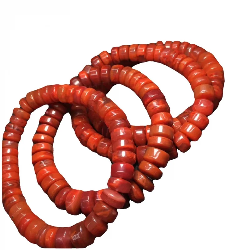 Оптовая продажа с завода браслет из натурального Южно-красного агата