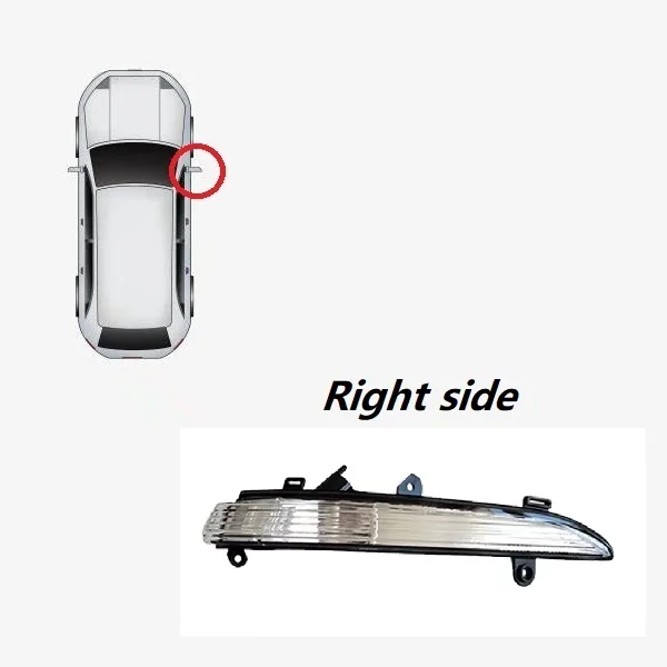 

Для Changan Alsvin 2018 2019 2020 2021 2022 2023 индикатор бокового зеркала заднего вида лампа указателя поворота