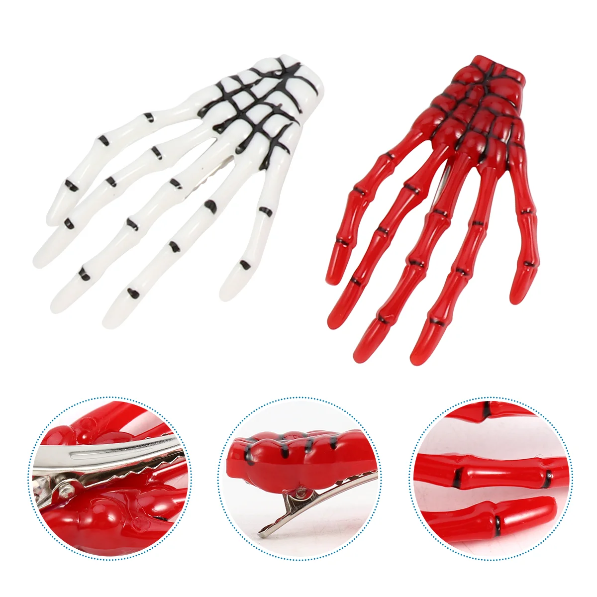 Рисунок 3 - флуоресцентные заколки для вол