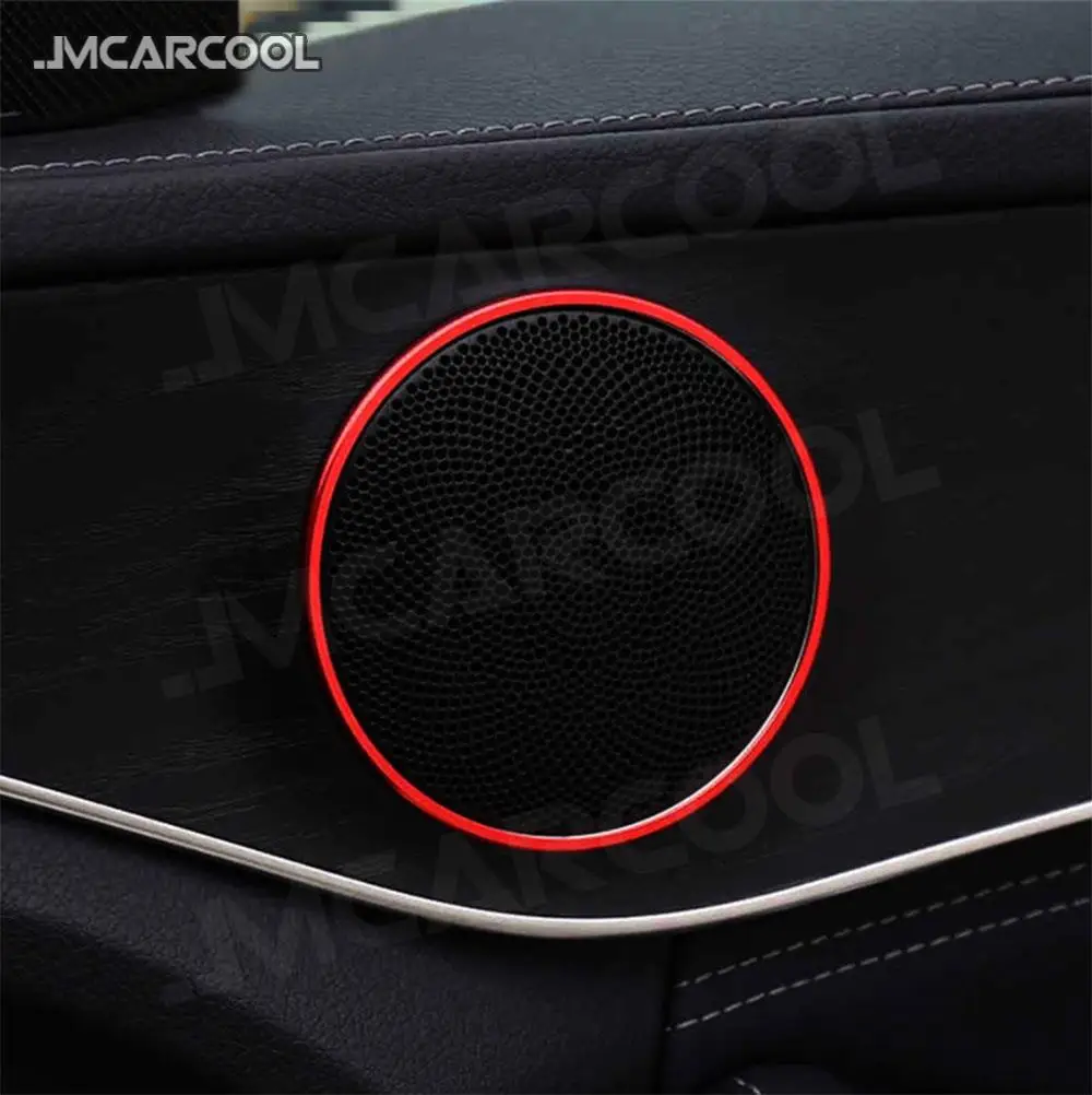 Дверной гудок из АБС-пластика декоративное кольцо для Mercedes Benz C класса GLC E W205 X253 W213