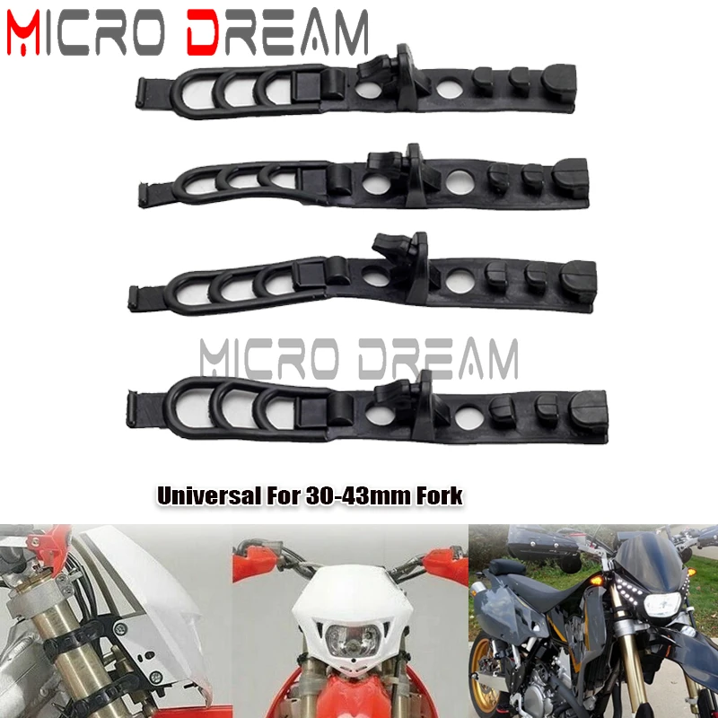 30-43 мм вилка мотоциклетная фара крепление резиновые ремни стандартные