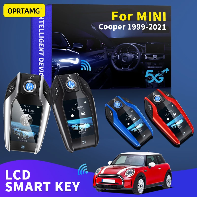 

OPRTAMG Remote Key LCD Display Screen for keyless-go smart key vehicle For MINI Cooper 1999 2000 2001 2002 2003 2005 2021 2022