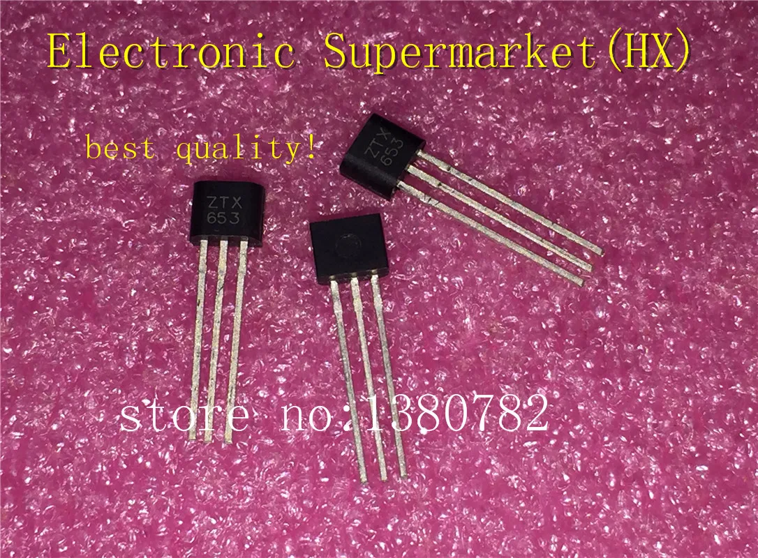 

New original special price spot100pcs/lots ZTX653 TO-92 New original IC In stock!