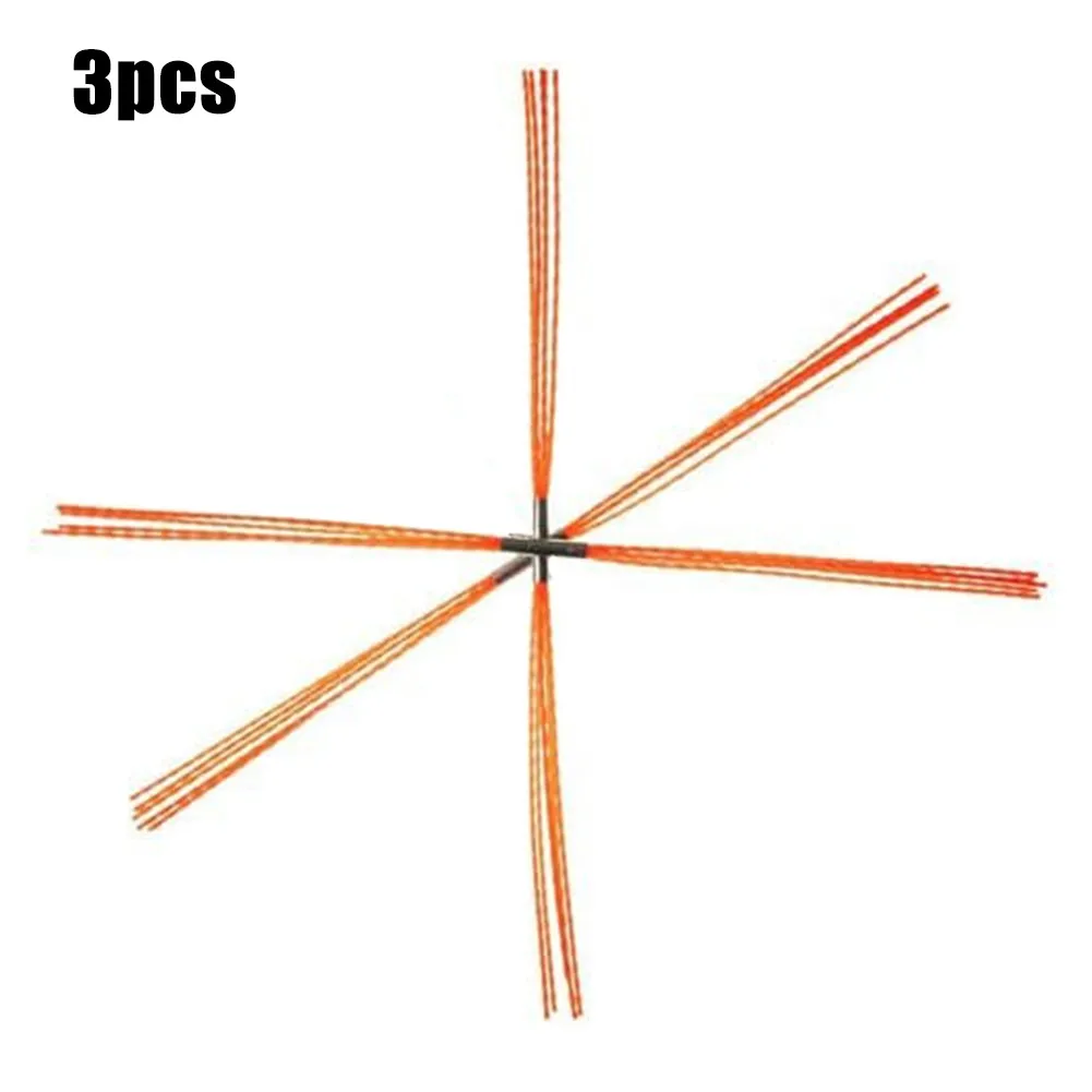 

Power Bristles Set Spare Sweeping 4\" -12\" Bristles Chimney DIY Nylon