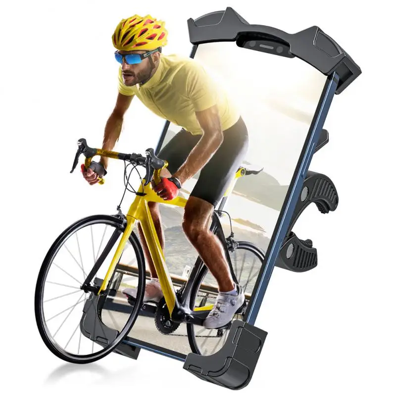 

Держатель для телефона на руль мотоцикла или велосипеда RYRA, ударопрочная подставка с углом обзора 360 °, GPS-зажим для iPhone, универсальный кронштейн для мобильного телефона