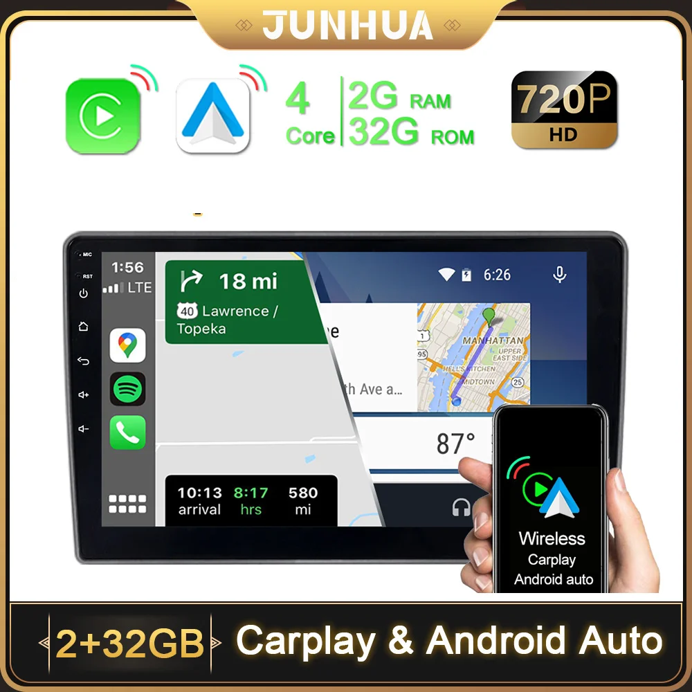 

Автомагнитола JUNHUA, мультимедийная Беспроводная стерео-система на Android 10, с GPS, Wi-Fi, DSP, для Vauxhall, Opel Astra H, Zafira B, типоразмер 2 Din